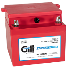 Gill 7243-16 LT Sealed Lead Acid Battery Gill 7243-16 LT Sealed Lead Acid Battery